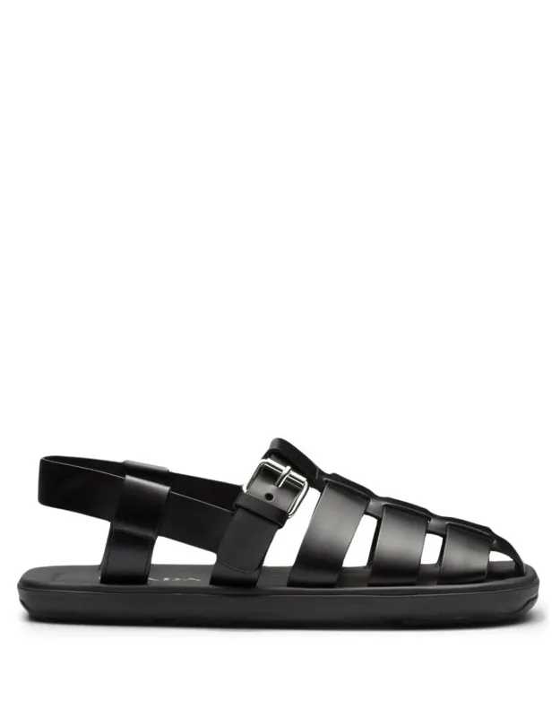 Interwoven Straps Flat Sandals