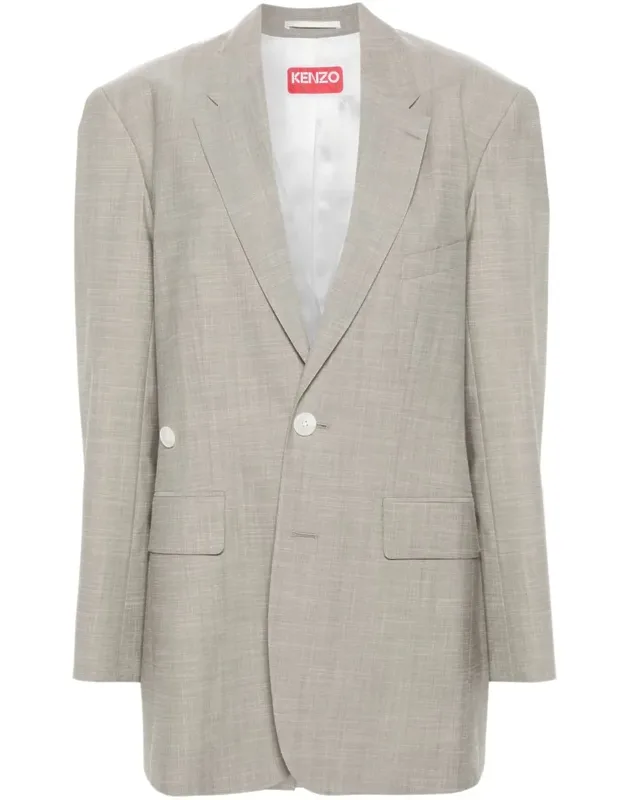 Solid Kimono Blazer