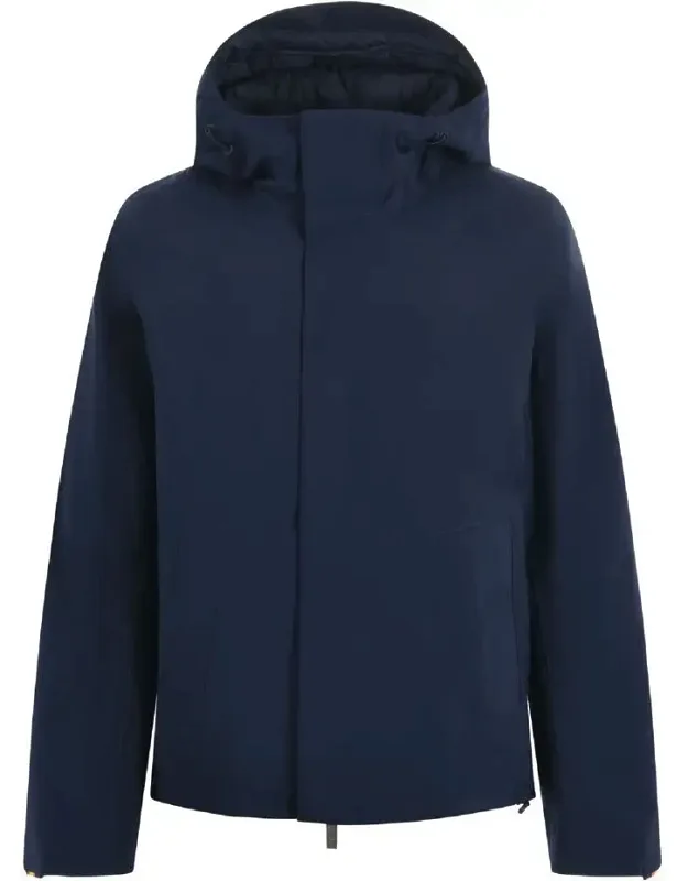 K-way Coat 3-layer Nylon Jacket, Hood With Drawstring