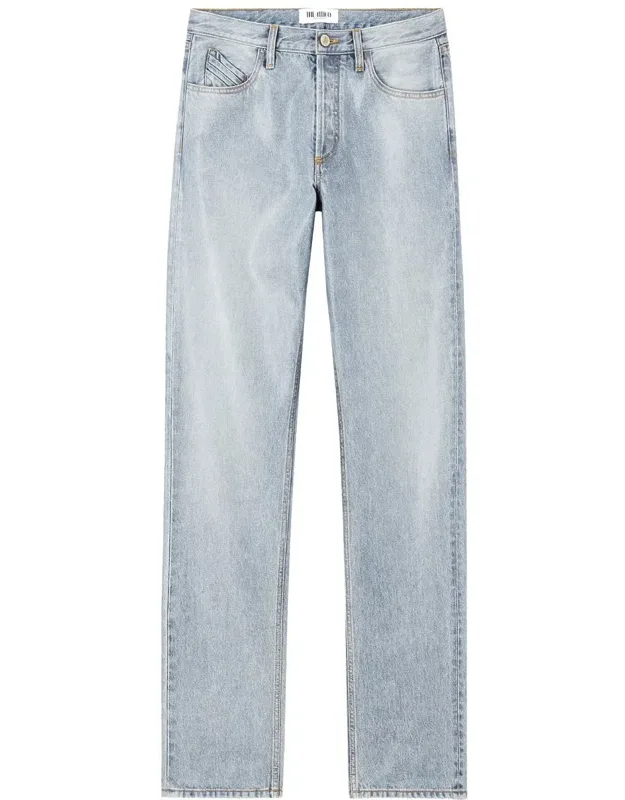 Long Pant Clothing With Glossy Coating And Fifth Pocket