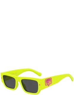 Chiara Ferragni Sunglasses Rectangle Acetate