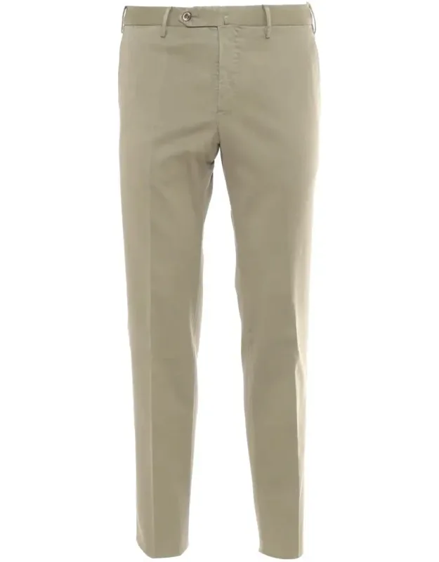 Pt Torino Pants With Flat Front