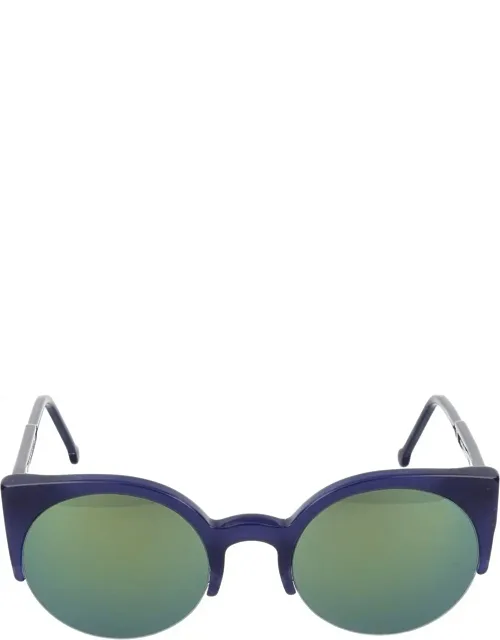 Lucia Deep Blue Sunglasses