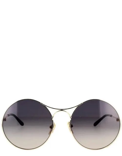 Chloé Sunglasses Gold Grey