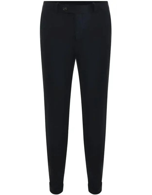 Trousers In Technical Stretch Fabric, Slim Fit