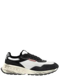 Sprinter Sneakers Low-top Suede And Mesh With Reflective Details