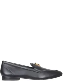 G Chain Loafers With 2 Cm Heel And Leather Upper