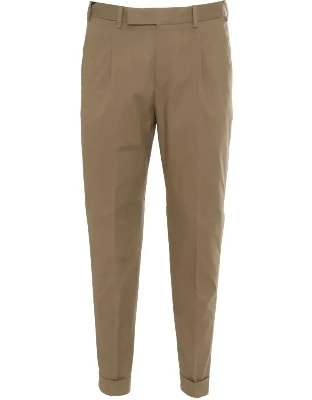 Pt Torino Pants 1 Pleat, Diagonal Pockets