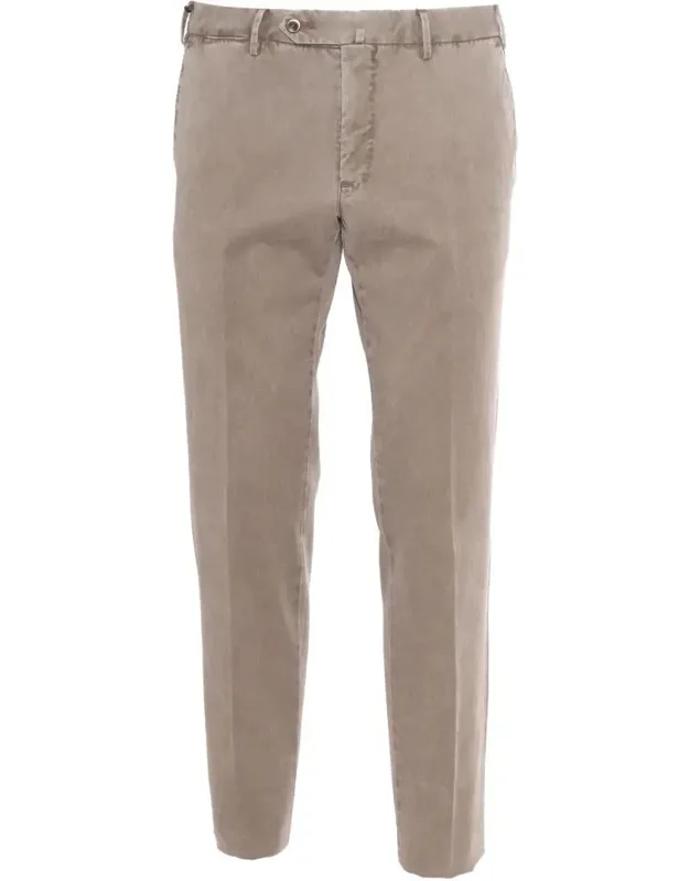 Pt Torino Pants, Flat Front, Diagonal Pockets