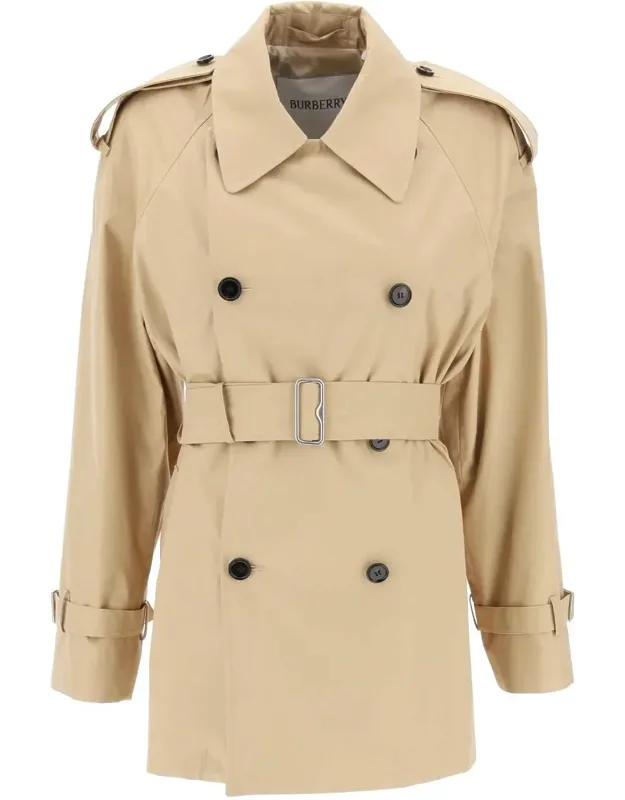 Double-breasted Midi Trench Coat