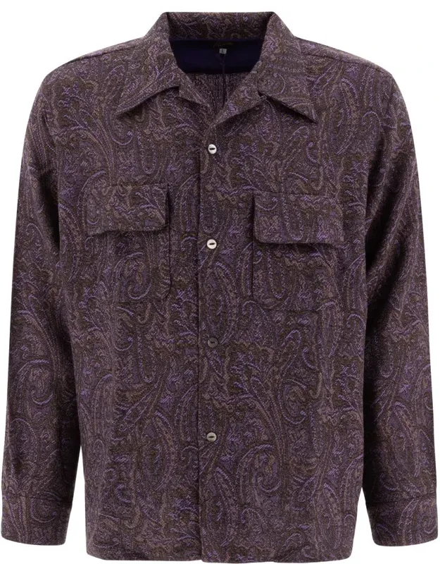 Paisley Wool Shirt