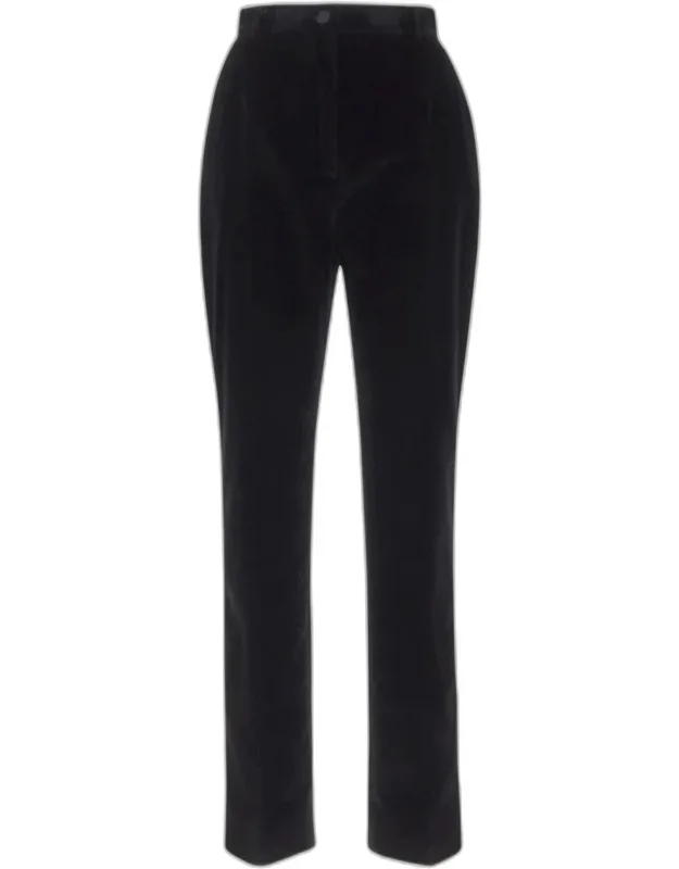 Tuxedo Trousers In Velvet