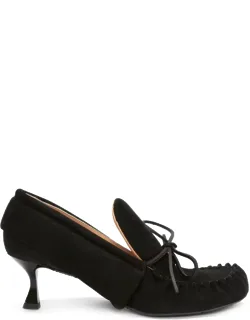 Loafer Kitten Heel Shoes