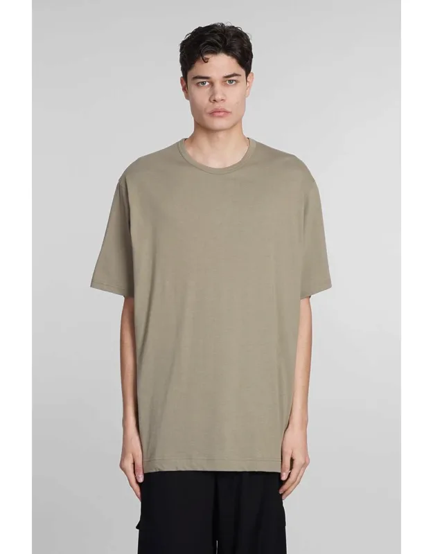 T-shirt With Round Neck And Short Sleeves