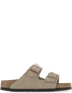 Slippers Sand Leather Arizona