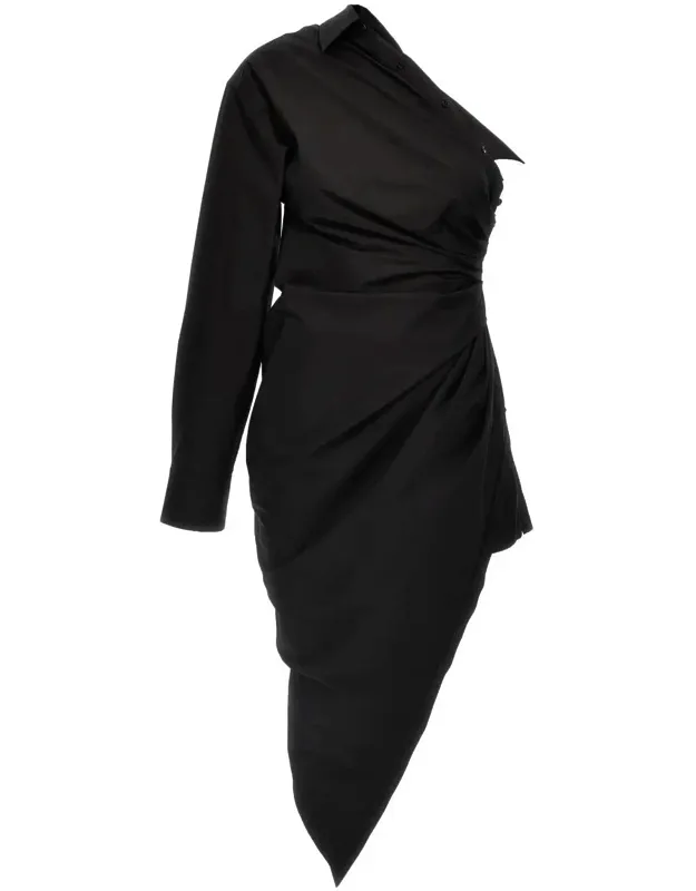 Asymmetrical Shirt Dress