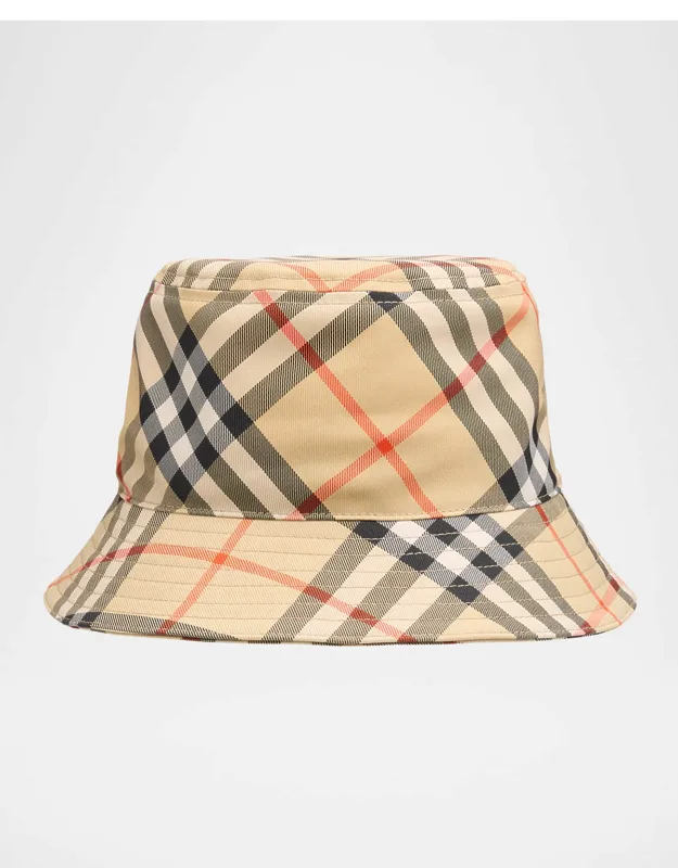 Check Bucket Hat