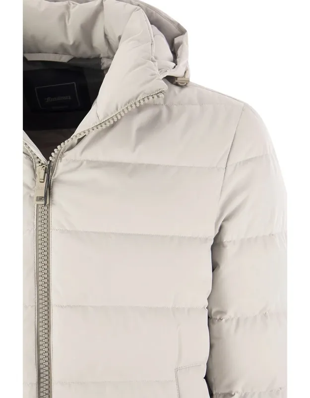 Medium Hooded Down Jacket