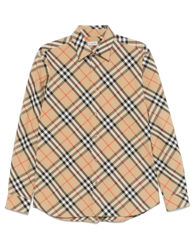 Regular Fit Check Cotton Shirt