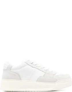 Chamallow Nappa And Suede Sneakers