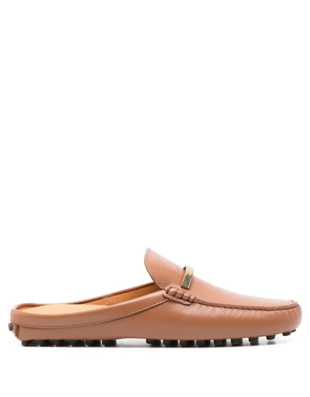 Leather Gommino Slippers