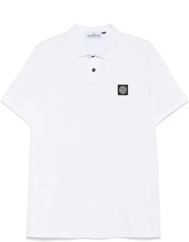 Slim Fit Stretch Cotton Pique Polo Shirt