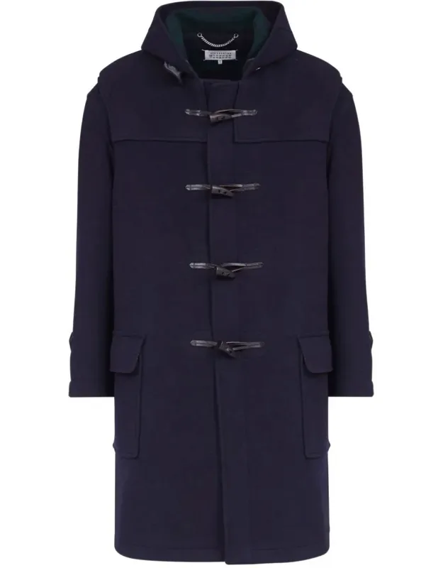 Coat With Frogs And Hood