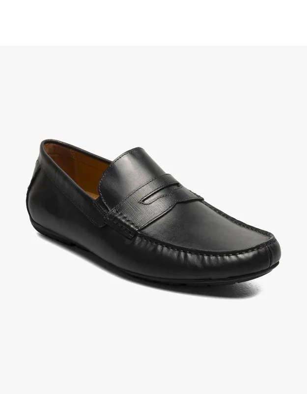 Florsheim Shoes Dubino Moc Toe Penny Loafer With Rich Leather Upper And Split Toe Design