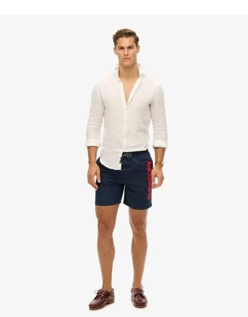 Sport Graphic 17-inch Recycled Swim Shorts