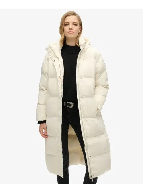 Hooded Longline Puffer Coat