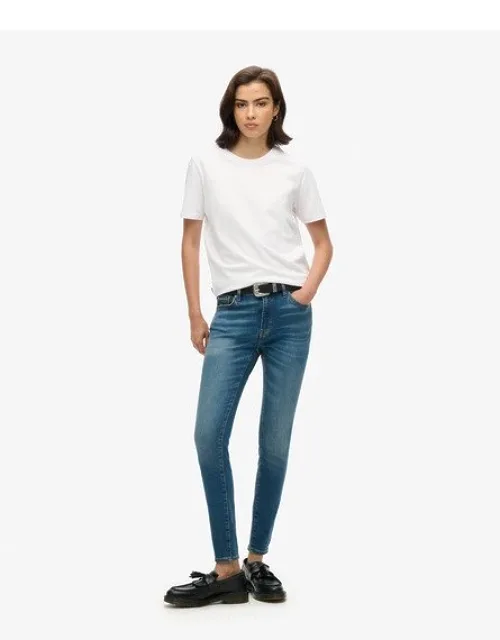 Organic Cotton Vintage Mid Rise Skinny Jeans