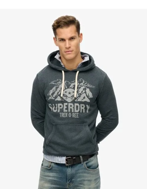 Lo-fi Outdoor Mono Relaxed Hoodie