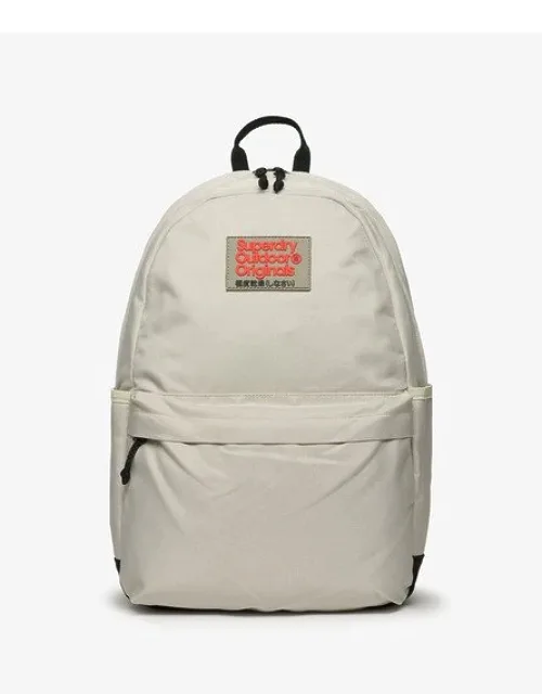 Superdry Classic Logo Badge Montana Backpack With Top Grab Handle And Main Zipped Compartment