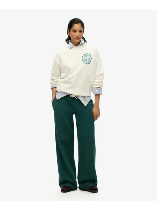 Essential Logo Wide Leg Joggers