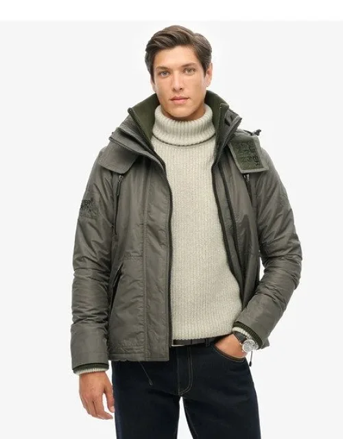 Superdry Mountain Sd Windcheater Jacket With Bungee Cord Adjustable Hood And Triple-layer Zip Fastening