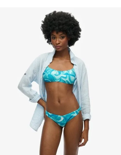 Print Bralette Bikini Top