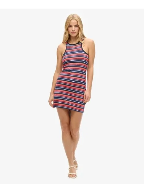Vintage Stripe Racer Dress