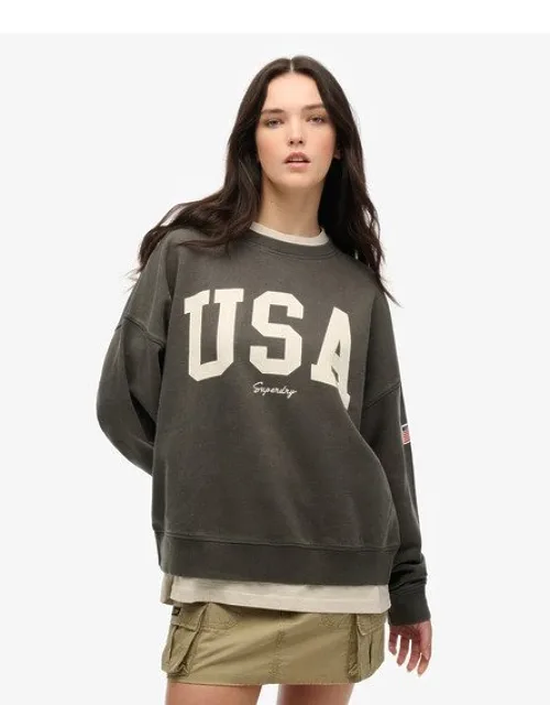 Athletic Essentials Relaxed Crew Sweatshirt