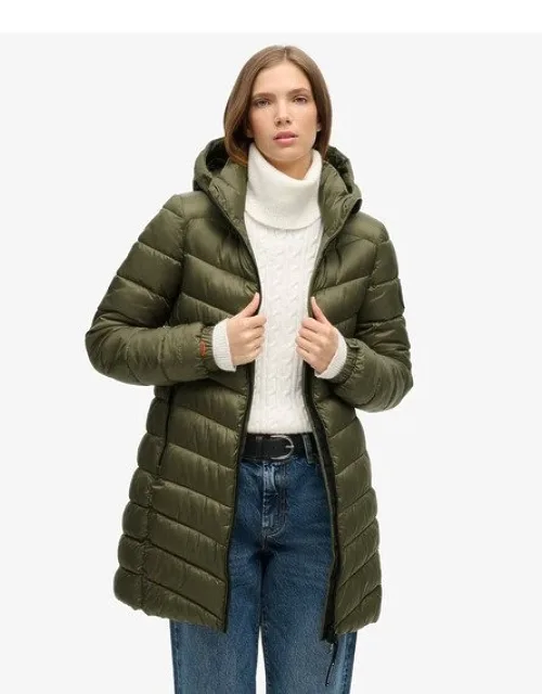 Hooded Fuji Mid Padded Coat