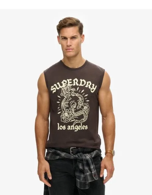 Classic Tattoo Graphic Tank Top