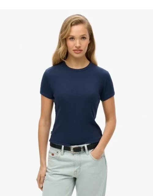 Athletic Essentials Logo Rib T-shirt