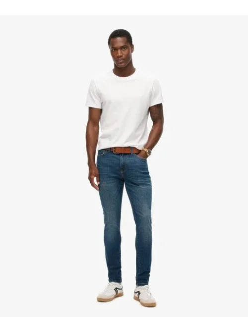 Superdry Vintage Skinny Jeans With Distressed Design And Organic Cotton
