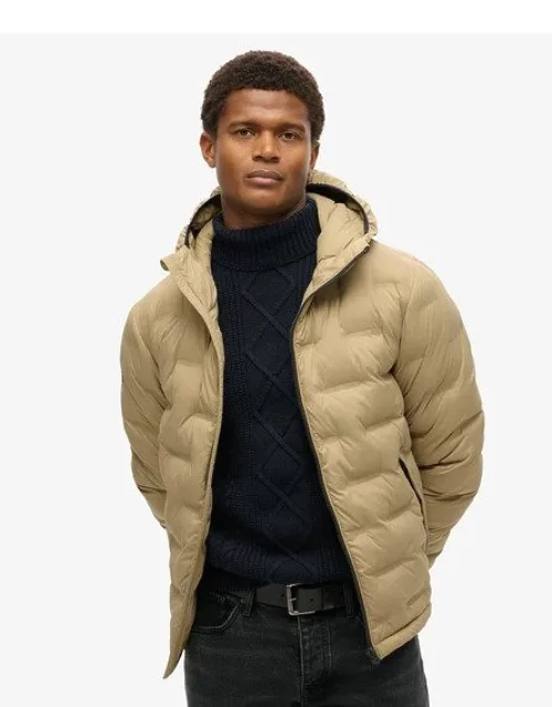 Hooded Quilted Puffer Coat