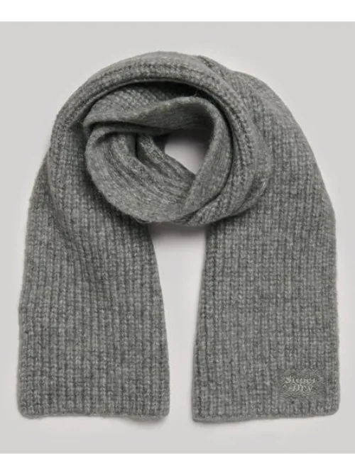Ribbed Knit Scarf