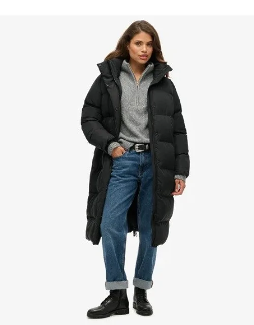 Longline Hooded Puffer Coat