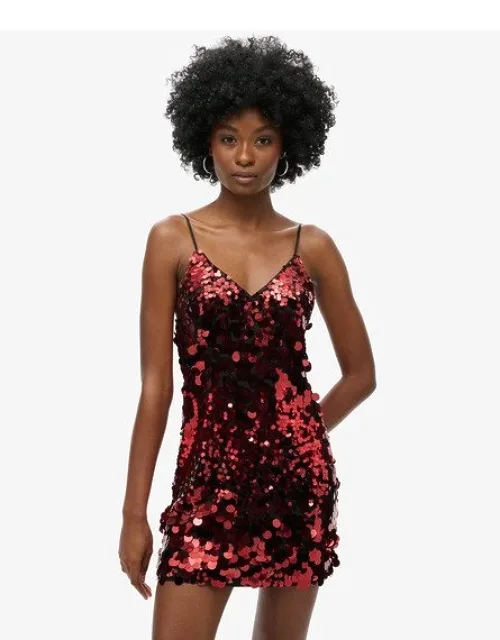 Disco Sequin Mini Dress