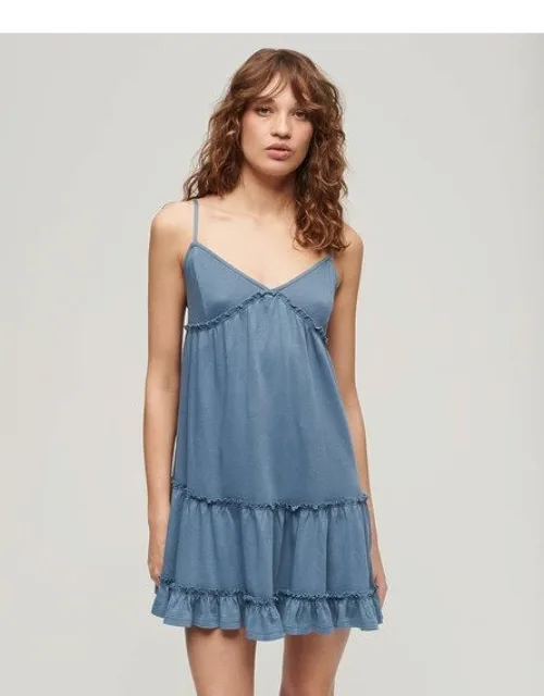 Jersey Tiered Cami Mini Dress