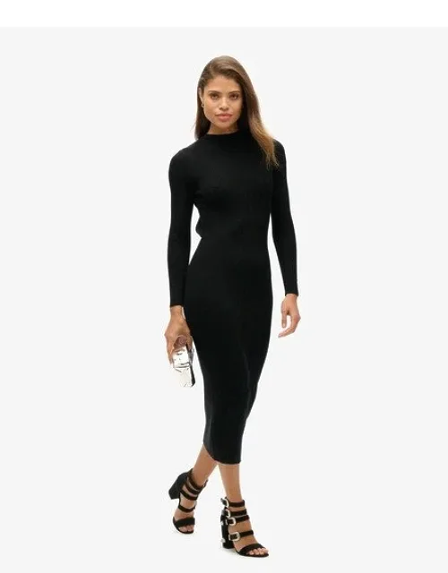 Backless Bodycon Midi Dress