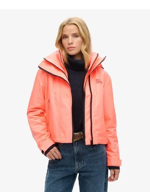 Hooded Embroidered Windbreaker Jacket