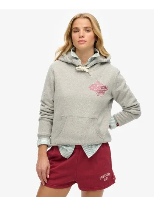 Athletic Metallic Hoodie